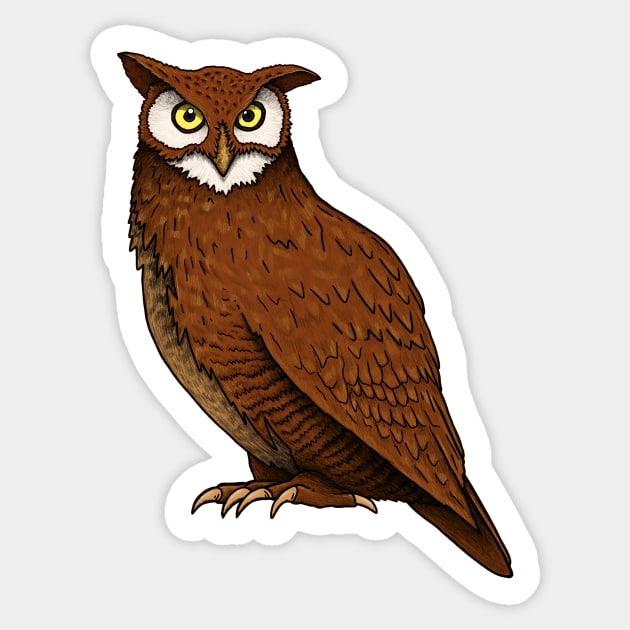 Owl Sticker by Akman